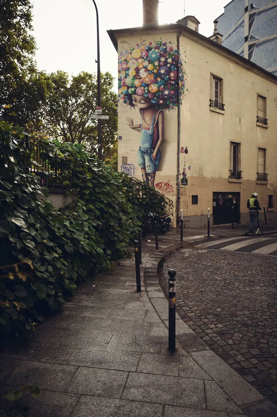 Straßenszene in Paris